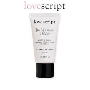 Lovescript Sugarplum Exfoliating Body Polish 30ml Sealed